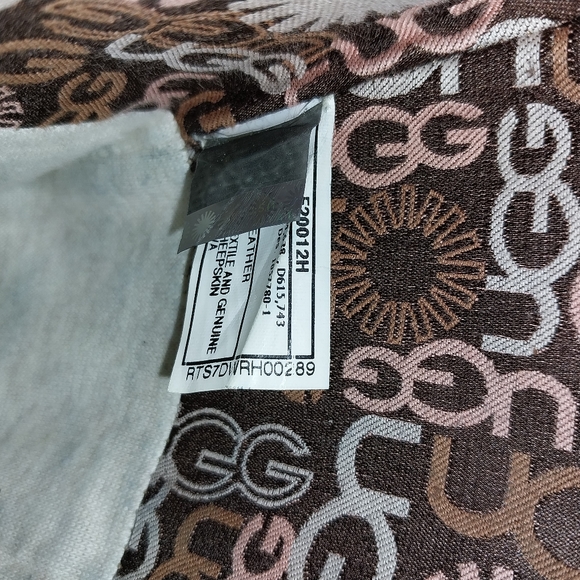 Authentic Ugg Australia Boots Brown Tall Foldover Genuine Leather Excellent 7 - Picture 7 of 11